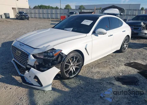 2021 Genesis G70 2.0T Awd из США, поврежденный, VIN KMTG44LA5MU072570